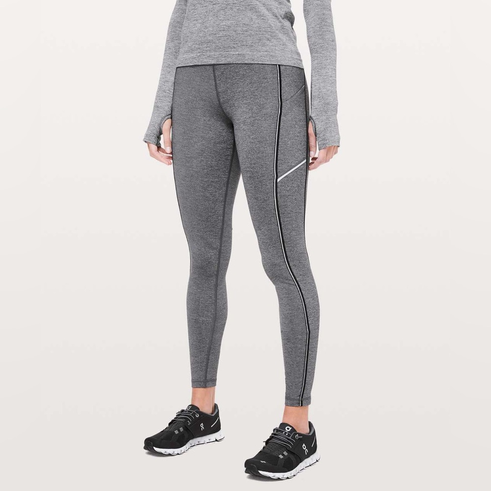 Gray Women's Athletic Leggings